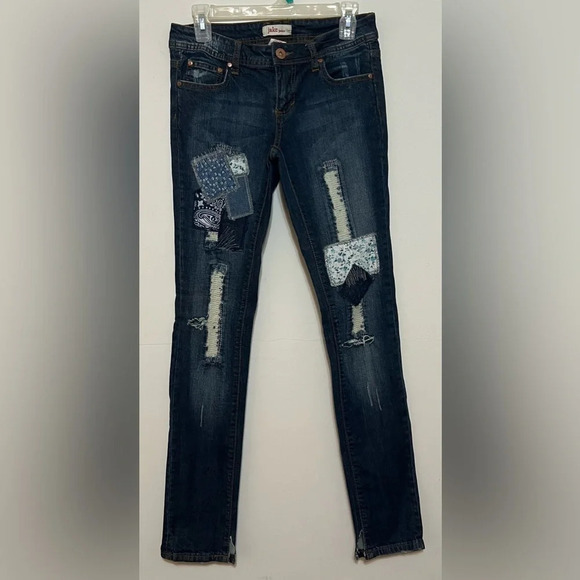 Jake Jeans from BKE. Patchwork. Skinny.  Size 5 - Picture 1 of 13